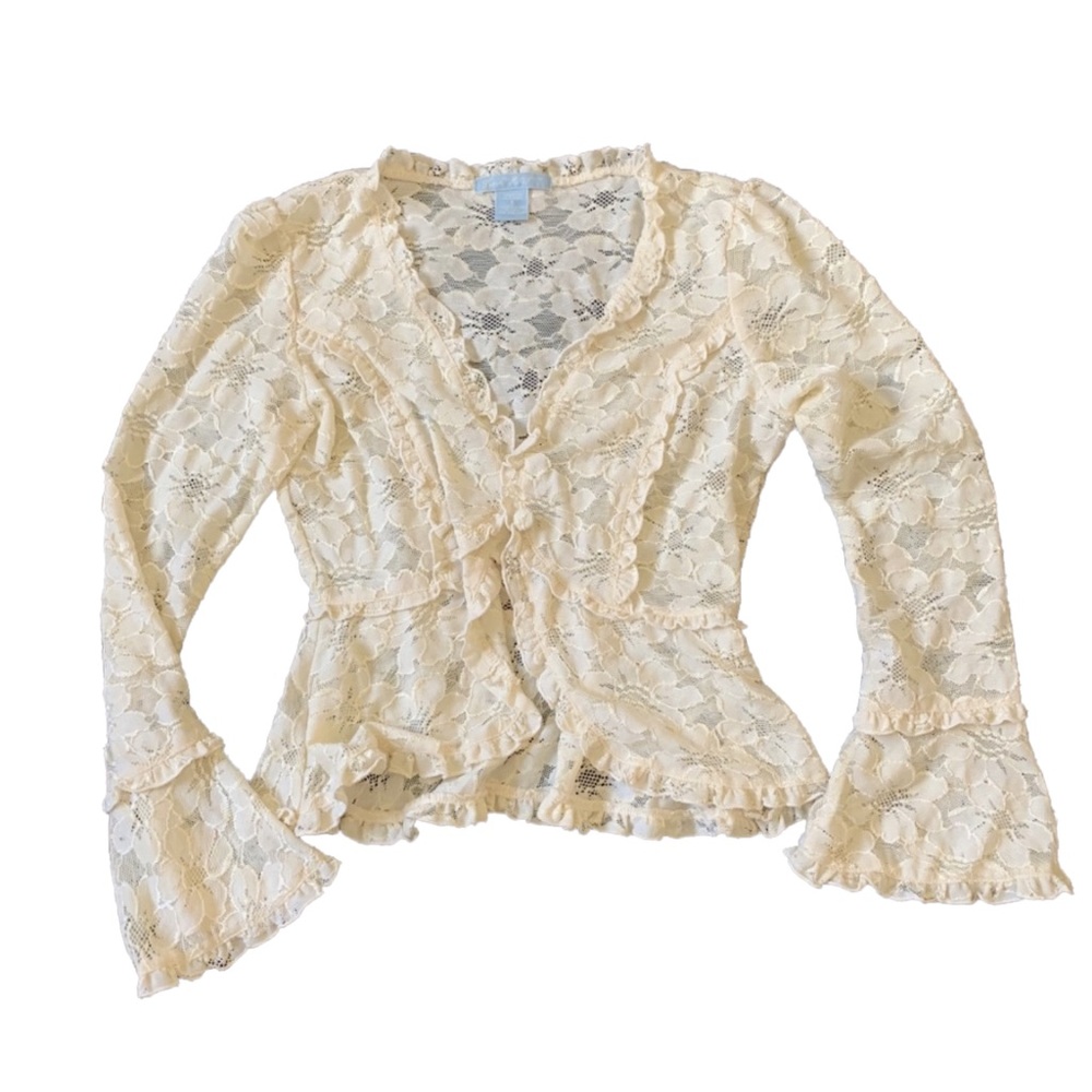 Fresh Twist Lace Cardigan